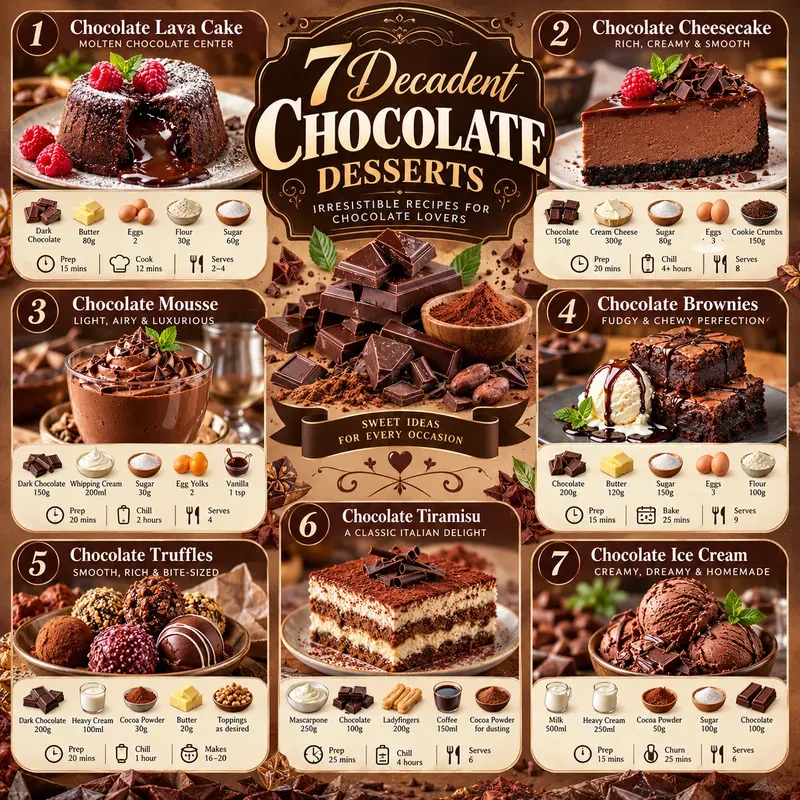 Delicious Food Infographic Posters