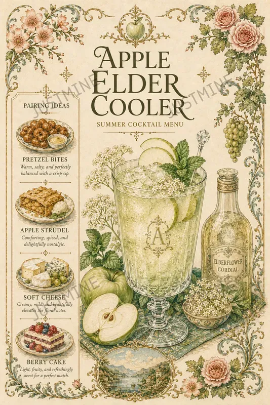 Summer Refreshing Drink Menu Posters