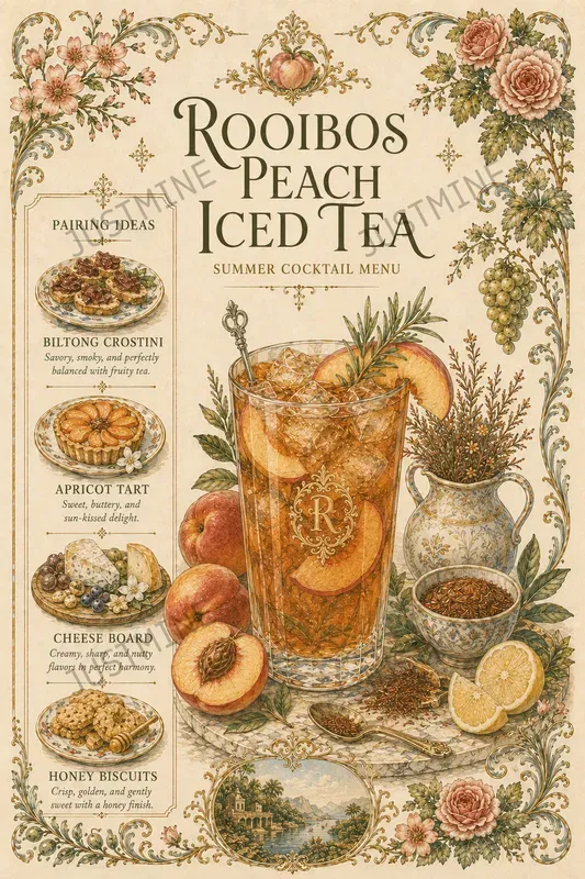 Summer Refreshing Drink Menu Posters