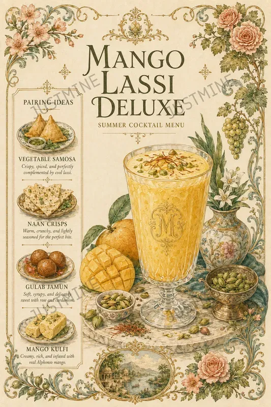 Summer Refreshing Drink Menu Posters