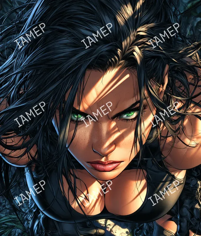 Cinematic Fantasy Comic Portraits