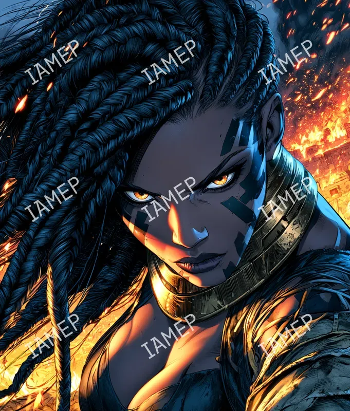 Cinematic Fantasy Comic Portraits