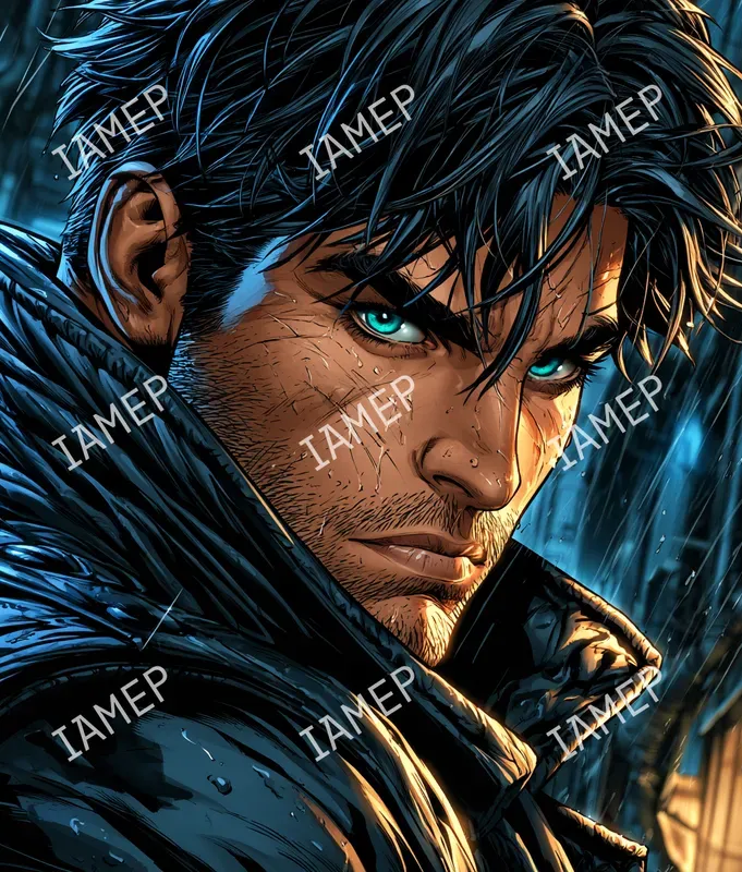 Cinematic Fantasy Comic Portraits