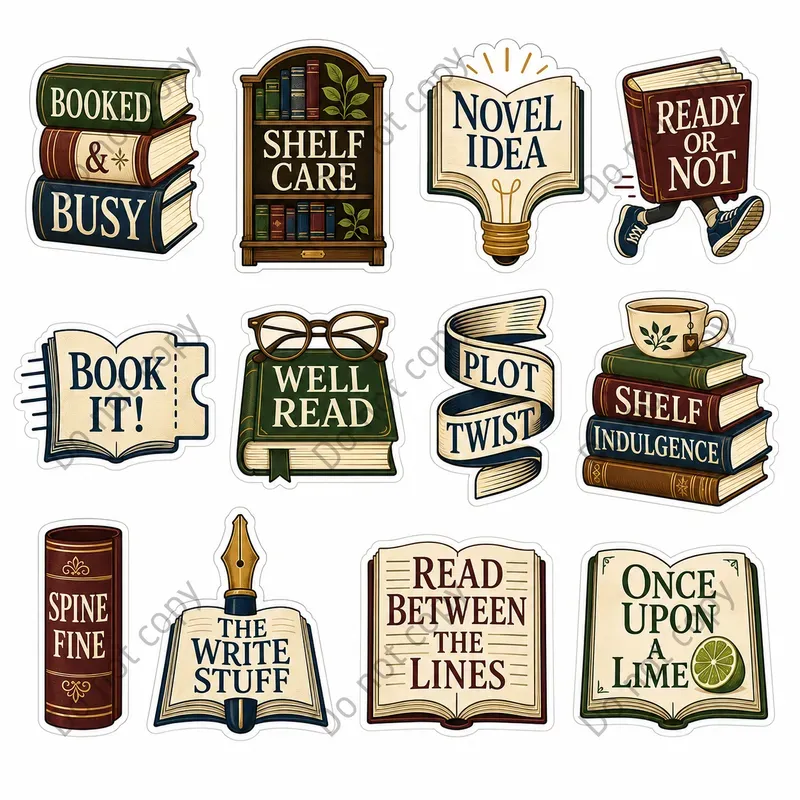 Witty Pun Sticker Bundles