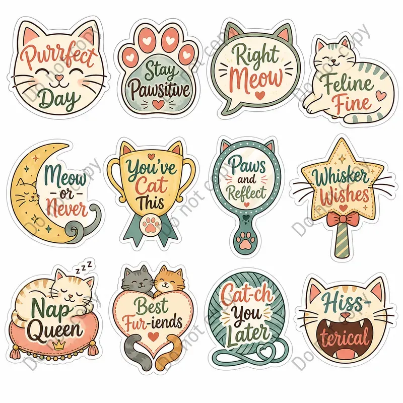Witty Pun Sticker Bundles