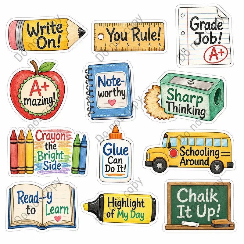 Witty Pun Sticker Bundles