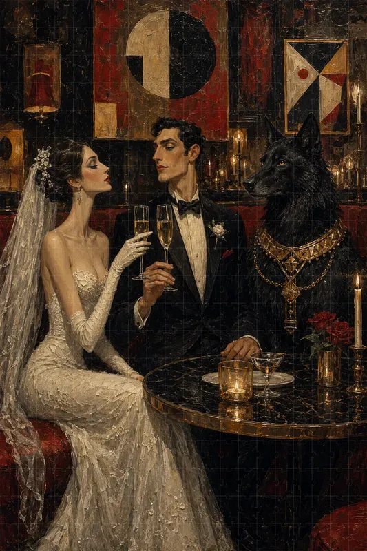 Decadent Impasto Portraits