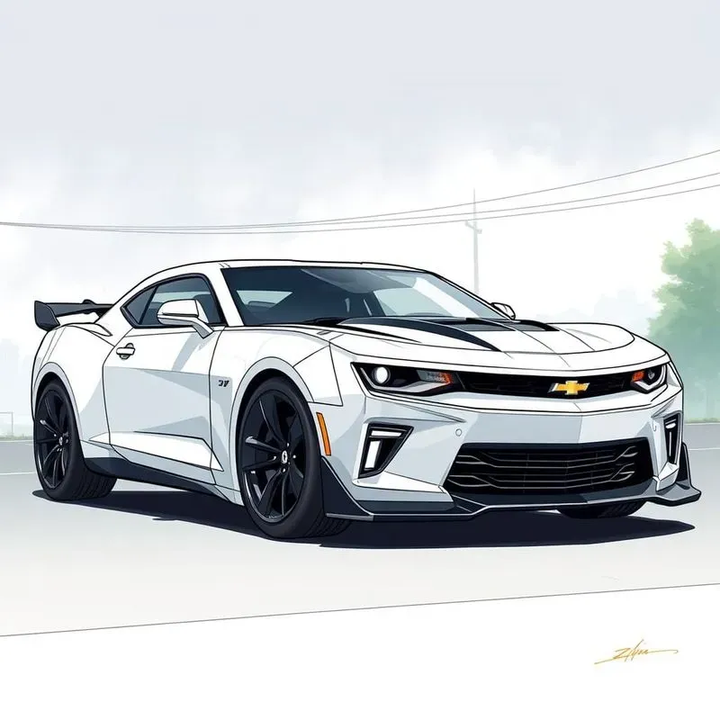 Anime Style Car Portraits