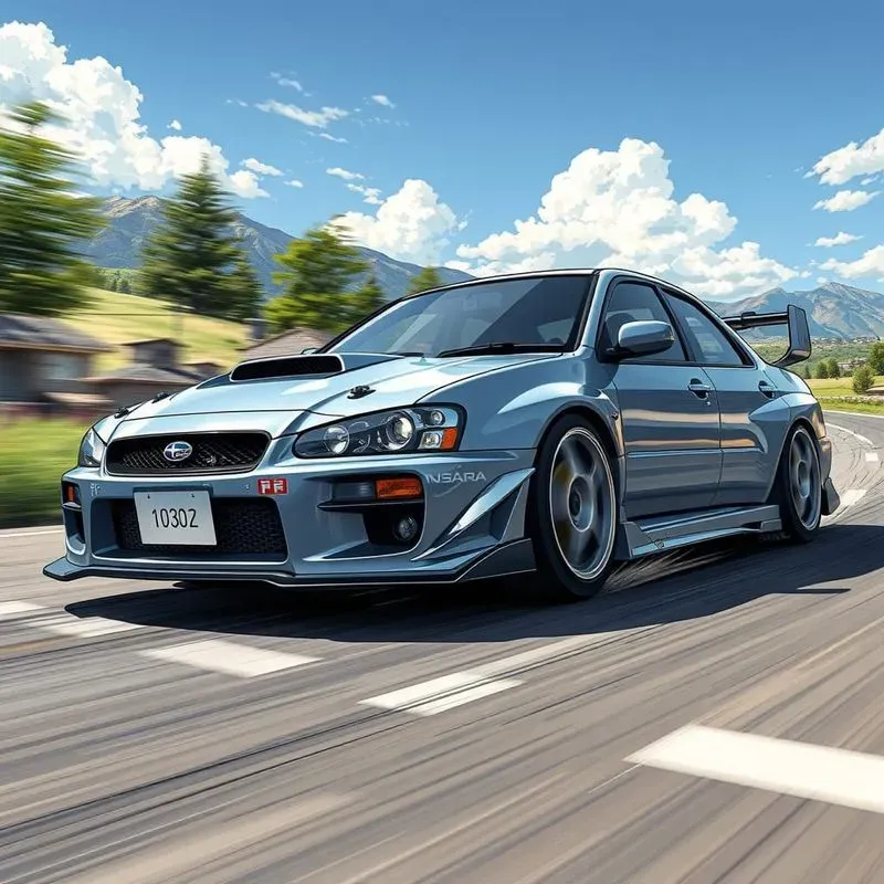 Anime Style Car Portraits