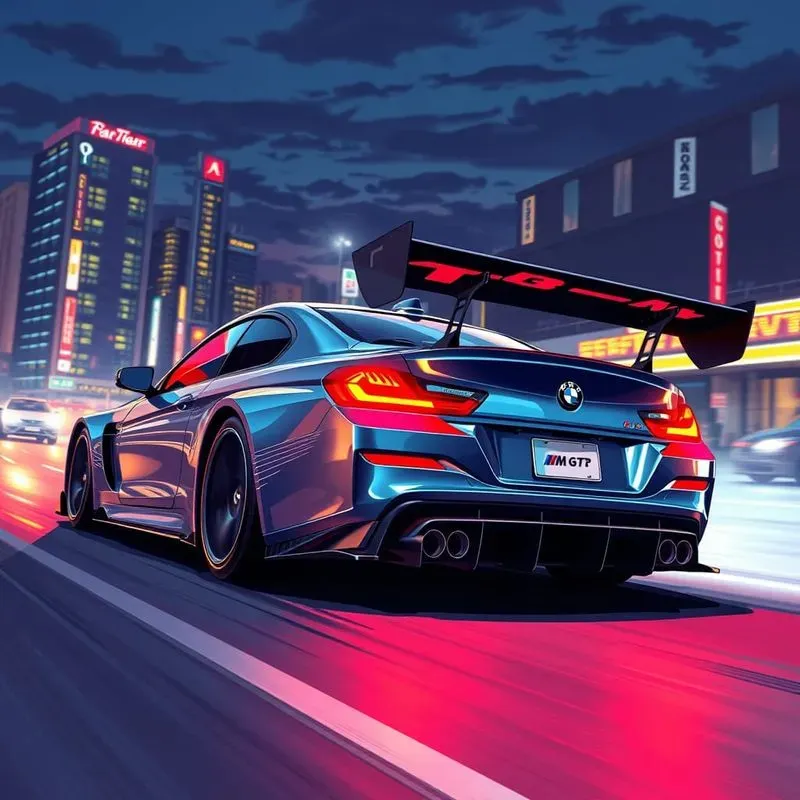 Anime Style Car Portraits