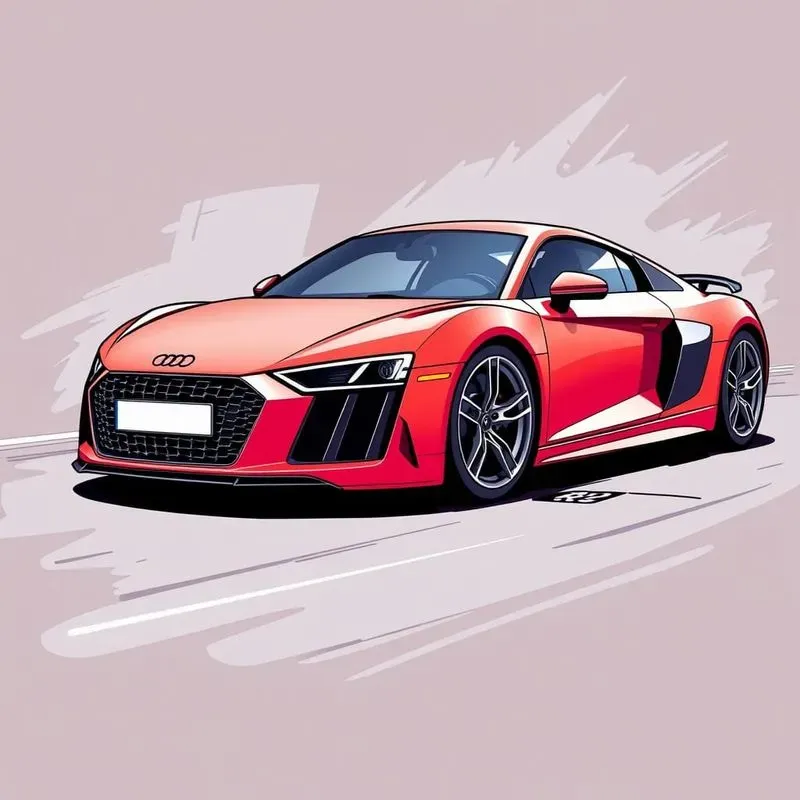 Anime Style Car Portraits