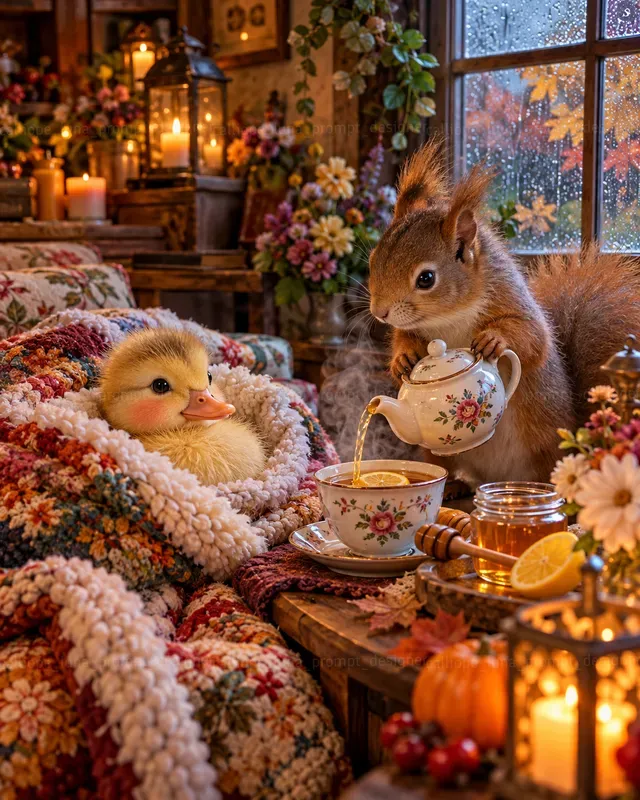Hyperrealistic Baby Animal Sick Days