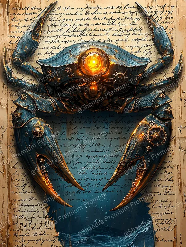 Underwater Steampunk Creatures Junk Journals