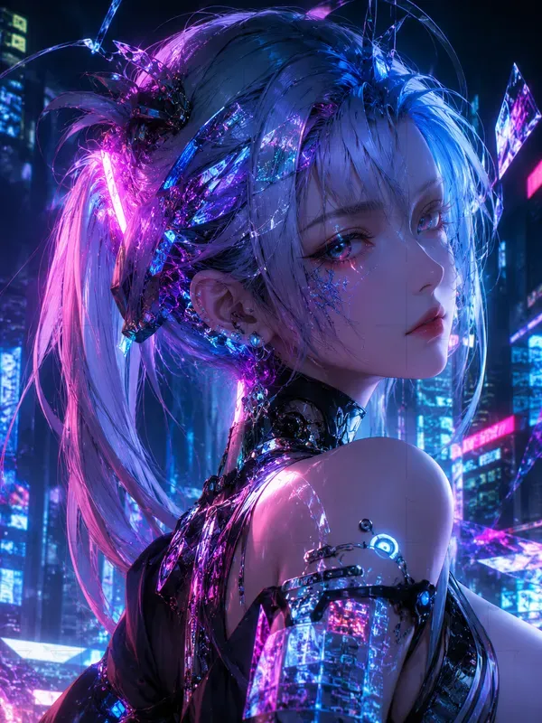 Cyberpunk Anime Avatars