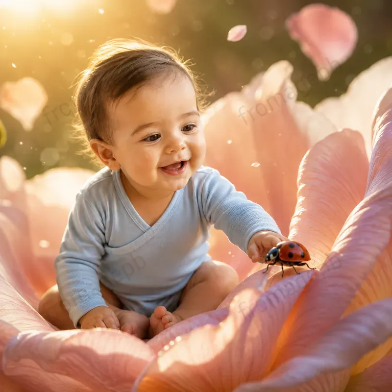 Miniature Fairytale Petal Portraits