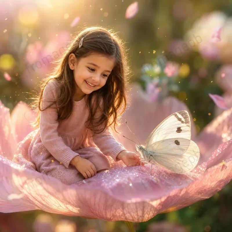 Miniature Fairytale Petal Portraits