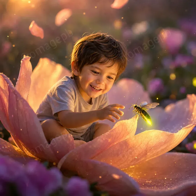 Miniature Fairytale Petal Portraits