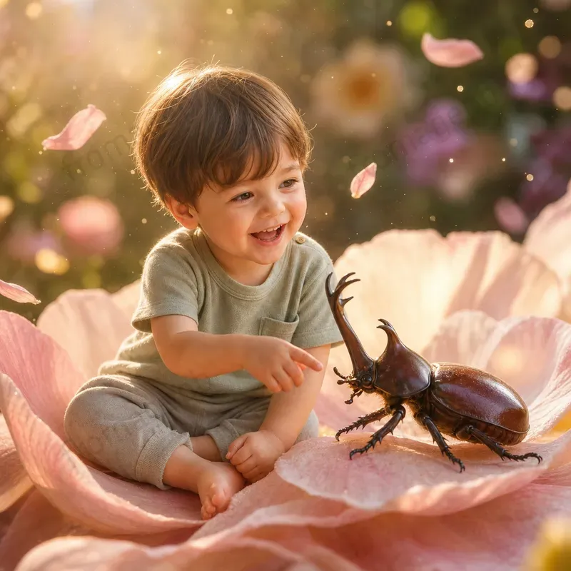 Miniature Fairytale Petal Portraits