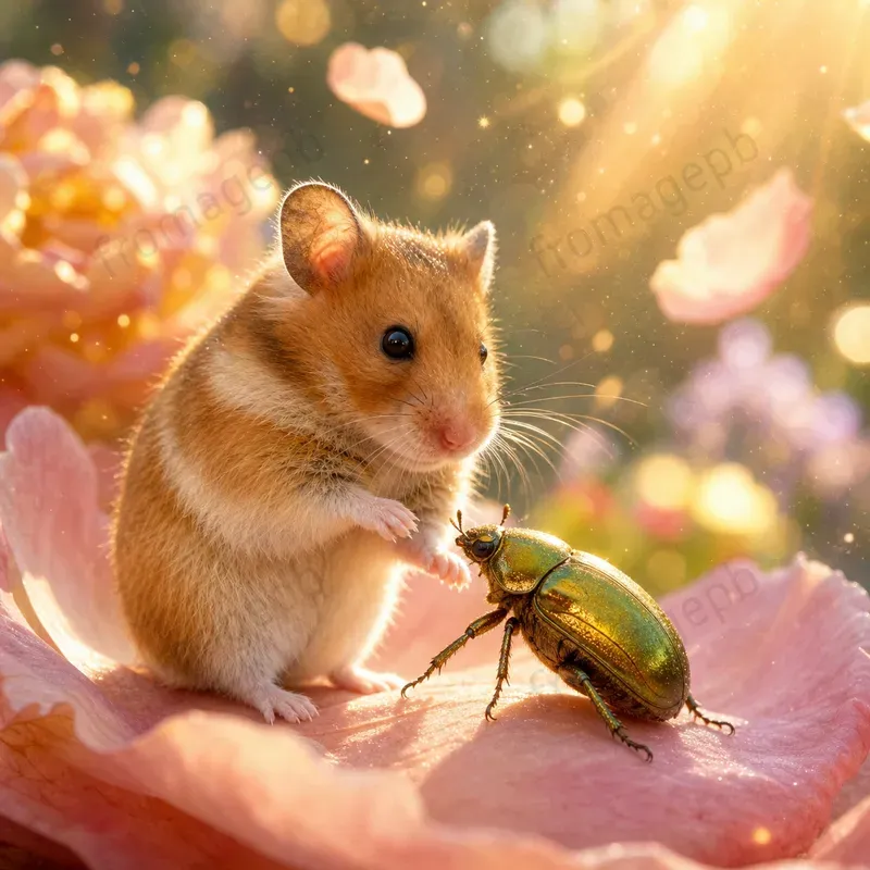 Miniature Fairytale Petal Portraits