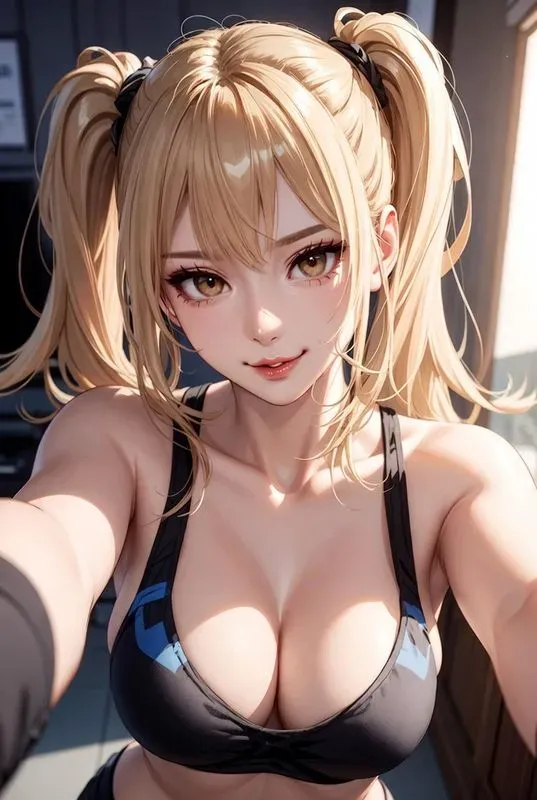 Stylized Cartoon Selfie Girls