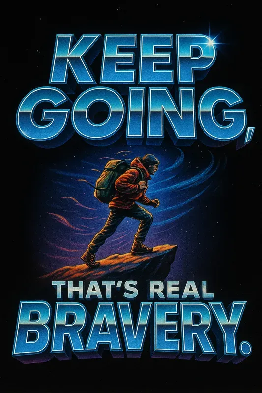 High Impact 3D Retro Quote Logos