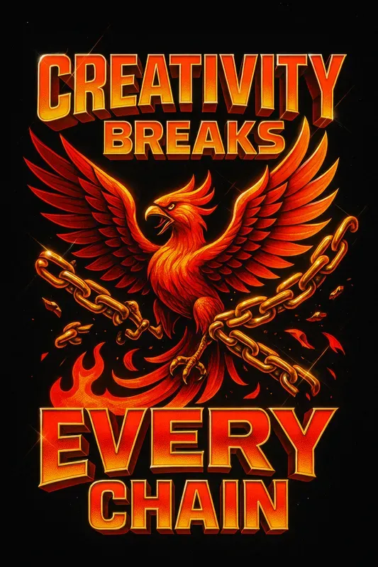 High Impact 3D Retro Quote Logos