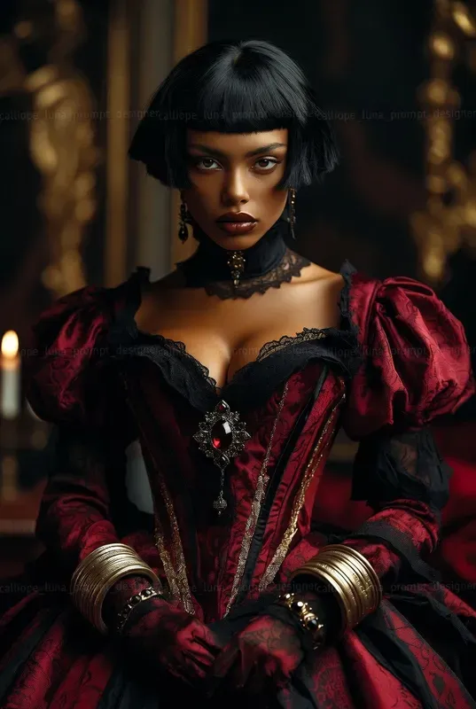 Crimson Aristocrat Portraits