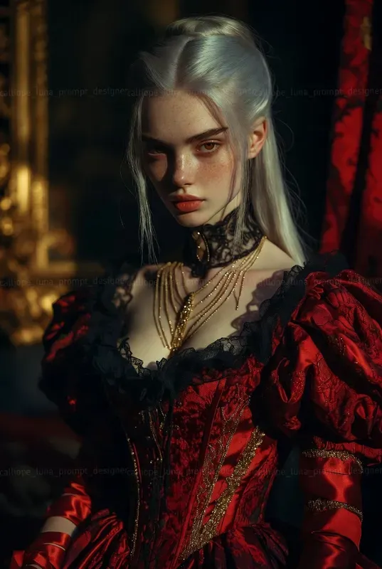 Crimson Aristocrat Portraits