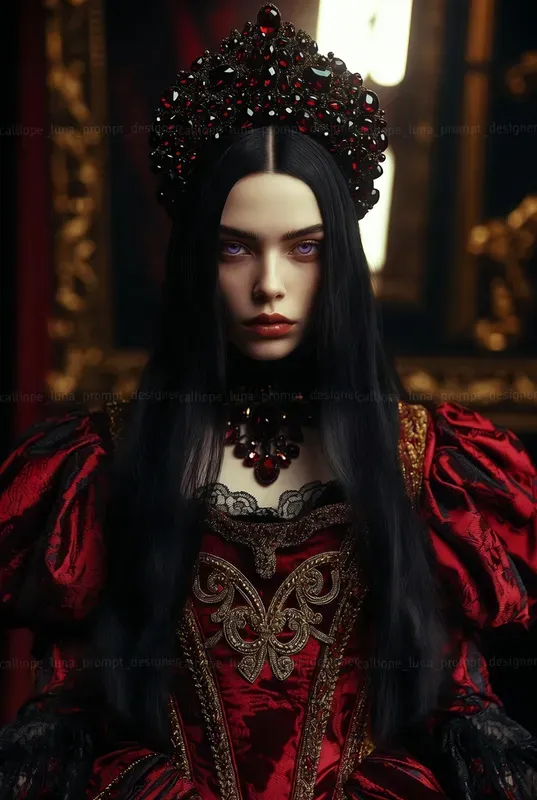 Crimson Aristocrat Portraits