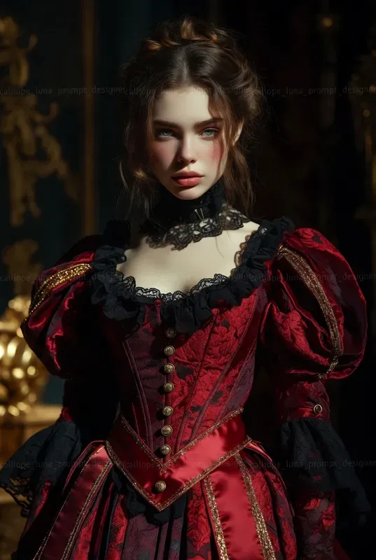 Crimson Aristocrat Portraits