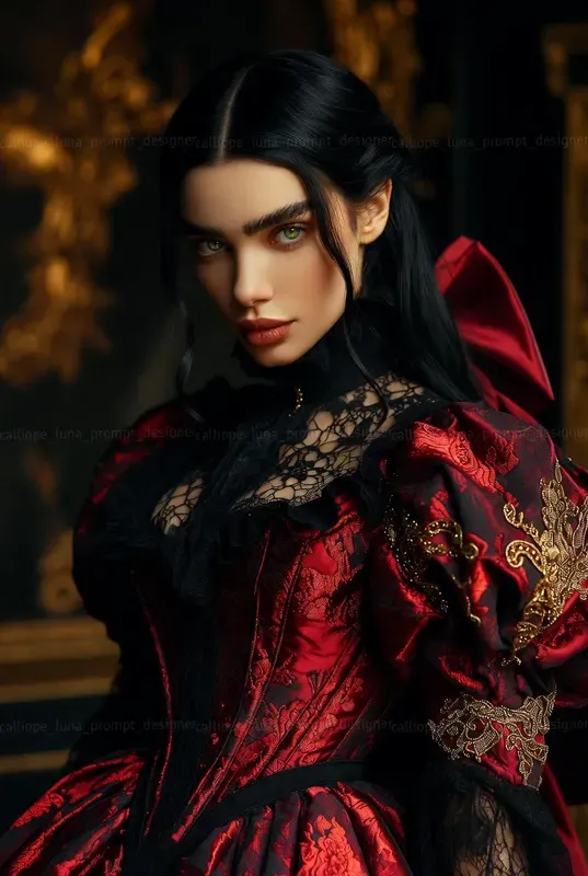 Crimson Aristocrat Portraits