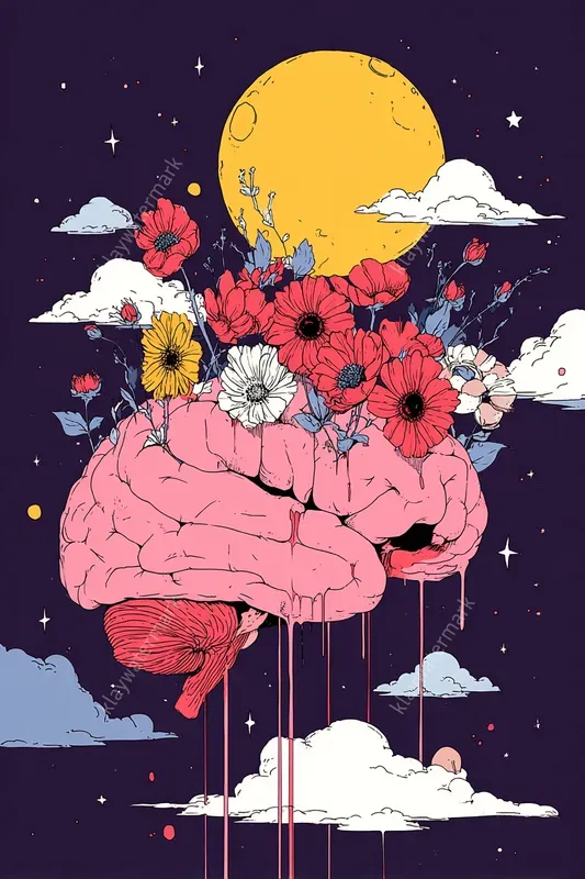 Psychedelic Melting Pop Art
