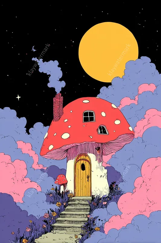 Psychedelic Melting Pop Art