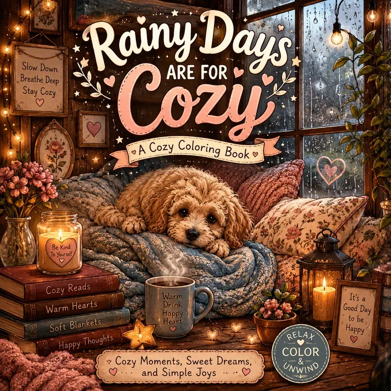 Cozy Whimsy Coloring Covers