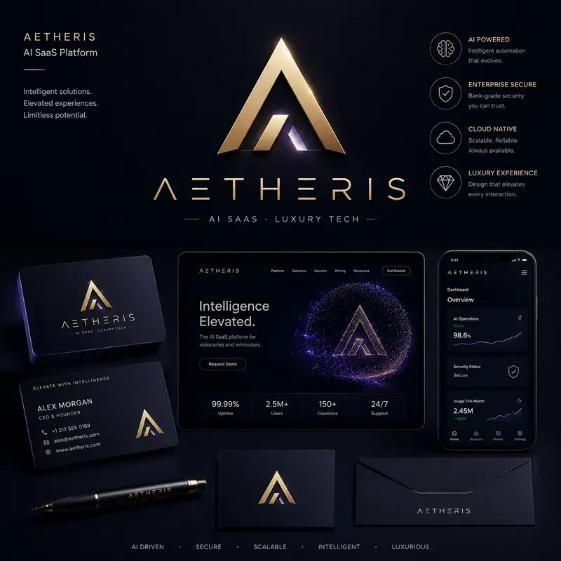 Cinematic Startup Logo Generator
