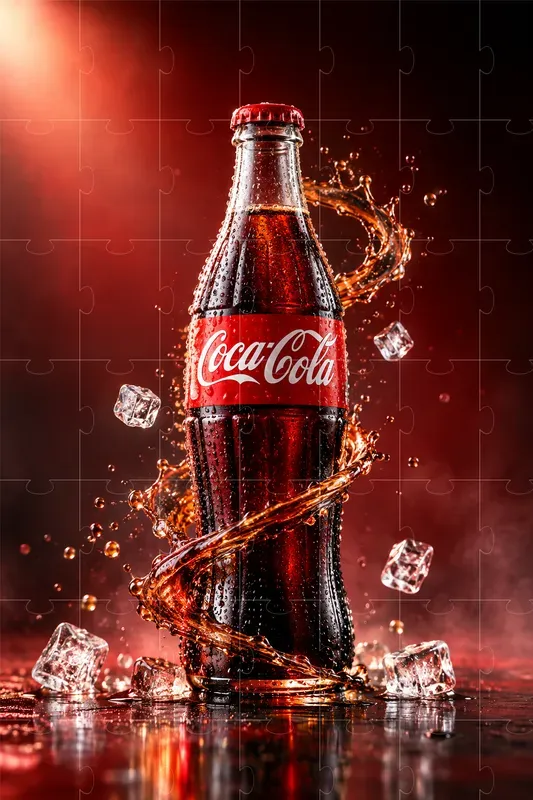 Luxury Beverage Ad Photography