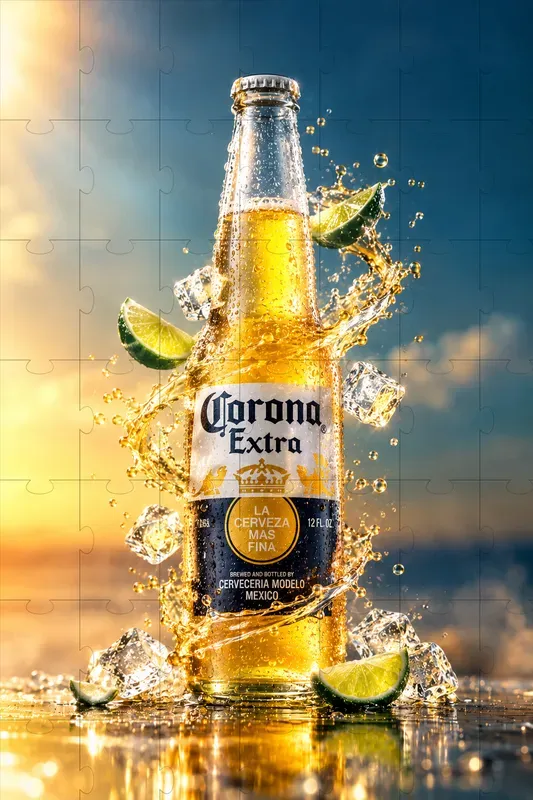 Luxury Beverage Ad Photography