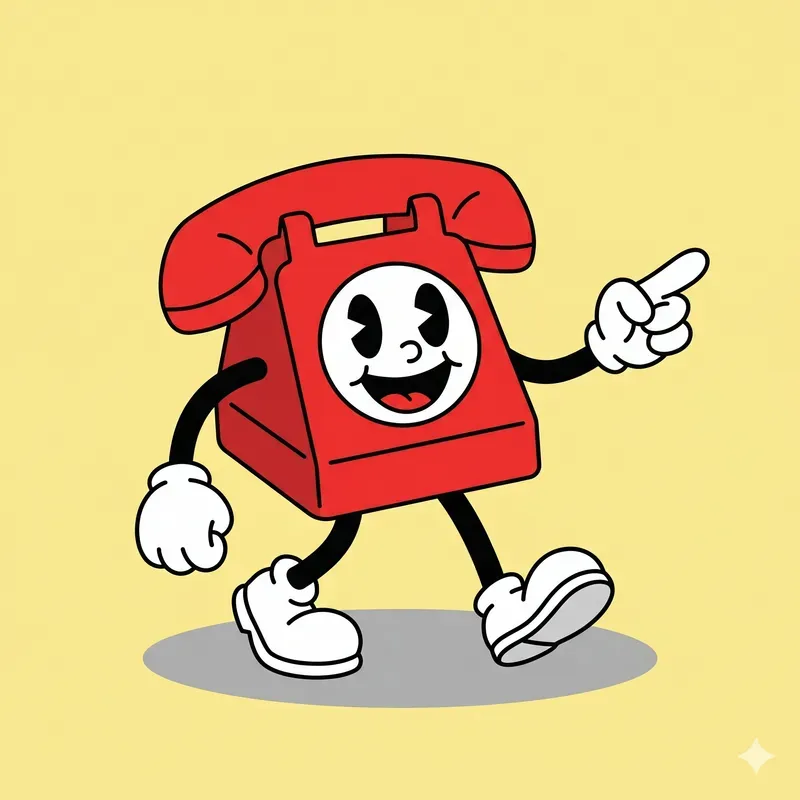 1930s Rubberhose Cartoon Retro Mascots