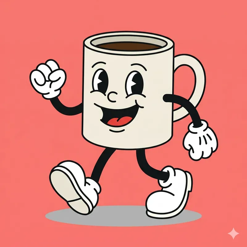 1930s Rubberhose Cartoon Retro Mascots