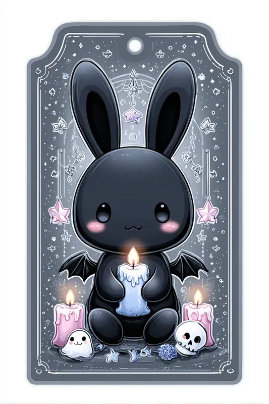 Cute Gothic Kawaii Product Tags