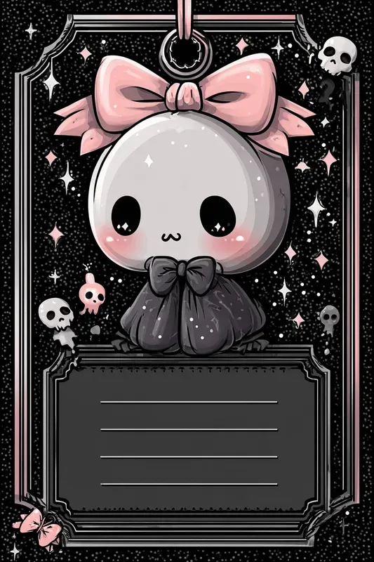 Cute Gothic Kawaii Product Tags