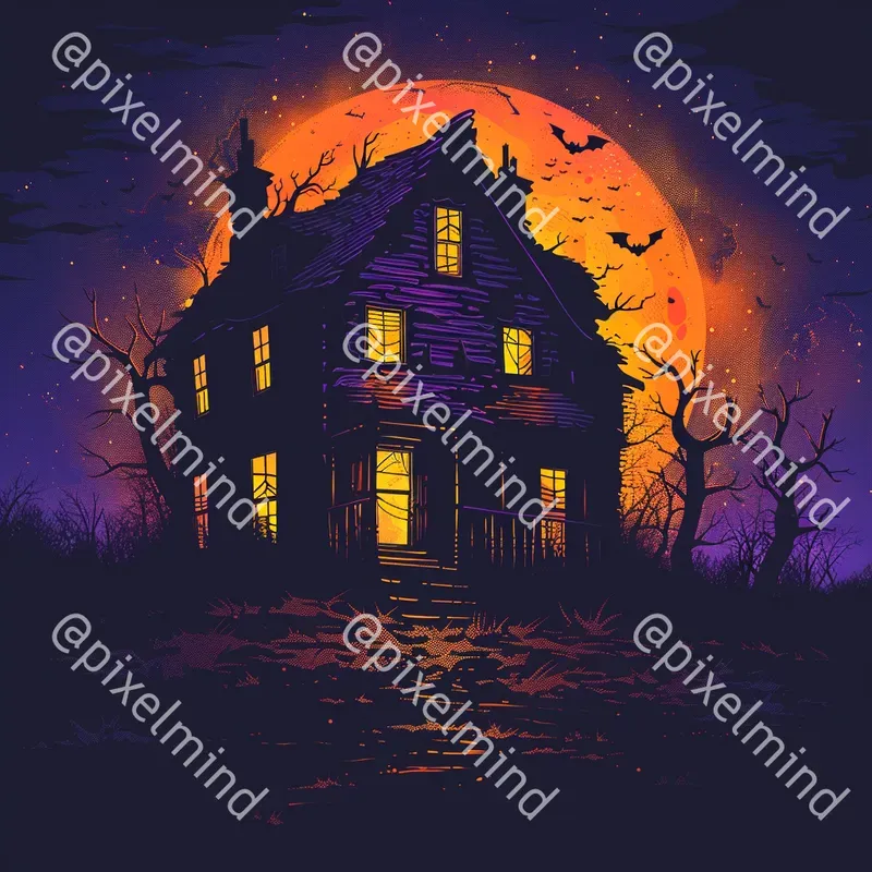 Creepy Flat Horror Icons Packs