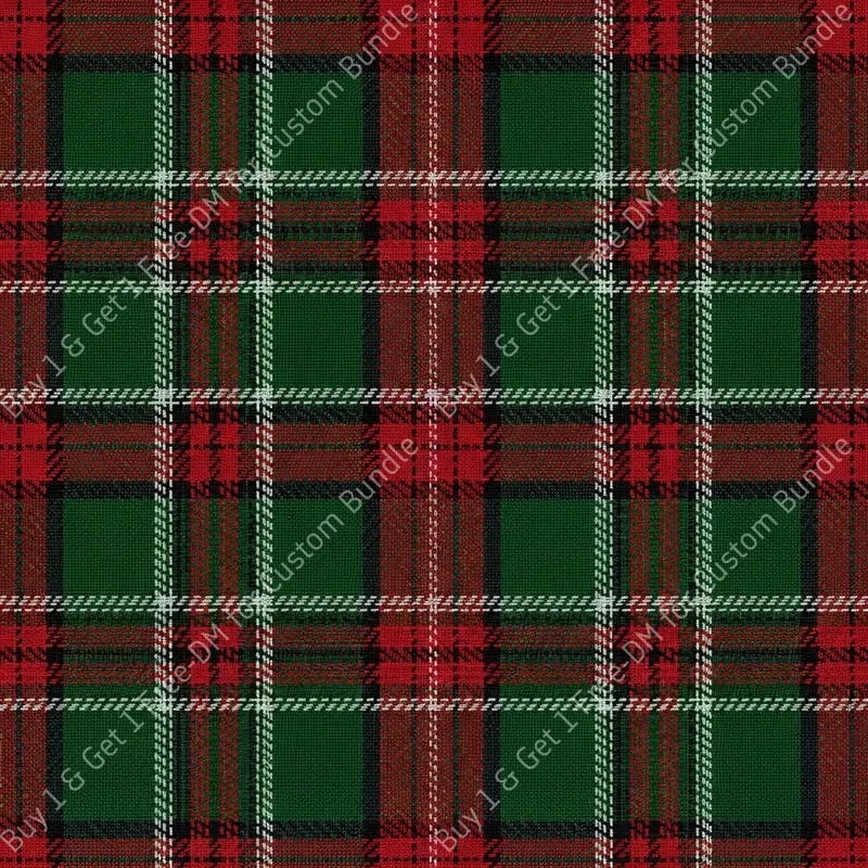 Christmas Plaid Seamless Patterns
