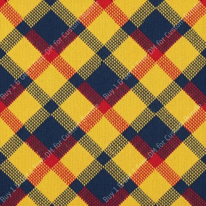 Christmas Plaid Seamless Patterns