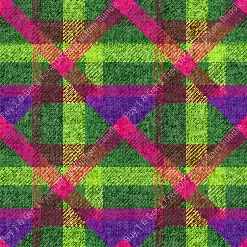 Christmas Plaid Seamless Patterns