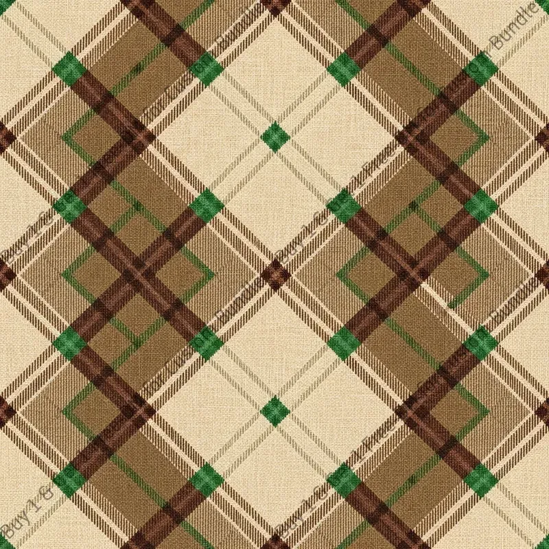 Christmas Plaid Seamless Patterns