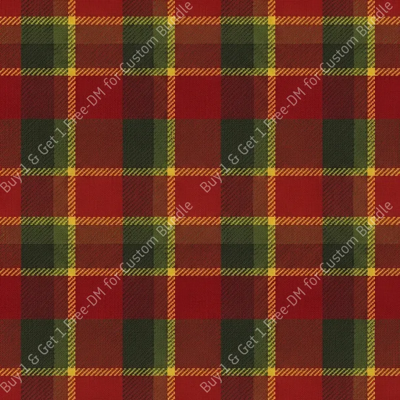Christmas Plaid Seamless Patterns