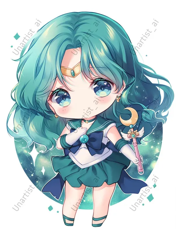 Chibi Kawaii Sailor Moon Characters