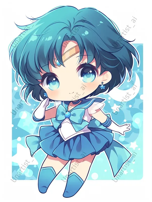 Chibi Kawaii Sailor Moon Characters