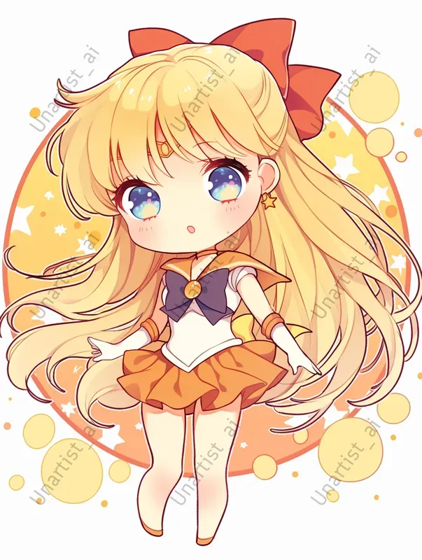 Chibi Kawaii Sailor Moon Characters